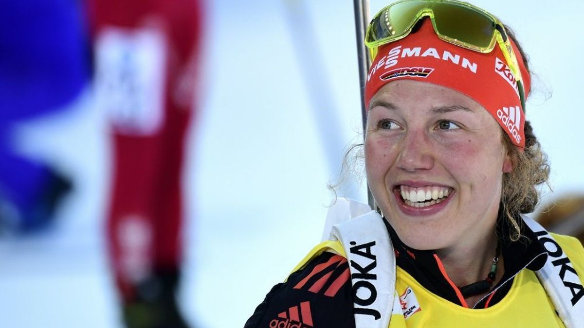 Laura Dahlmeier gewinnt in der Verfolgung