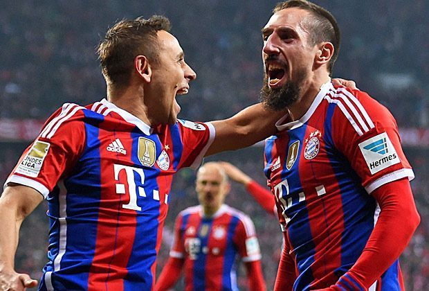 
                <strong>Rekord-Franzose</strong><br>
                Franck Ribery erzielt gegen Bayer Leverkusen nicht nur sein 100. Pflichtspieltor für den FC Bayern, sondern bestreitet zudem auch noch sein insgesamt 186. Bundesligaspiel. Damit stand kein anderer Franzose so oft im deutschen Oberhaus auf dem Rasen wie der Flügelflitzer.
              