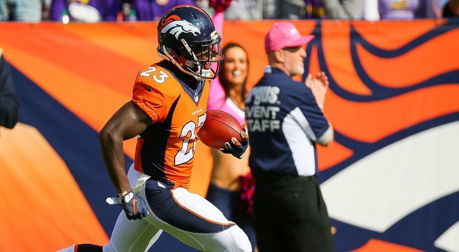 
                <strong>Ronnie Hillman rennt allen davon</strong><br>
                Beeindruckend war auch der Lauf von Ronnie Hillman. Der Running Back der Denver Broncos trug den Ball über 72 Yards zum Touchdown. Der viertlängste erlaufene Touchdown in der Geschichte der Broncos.
              