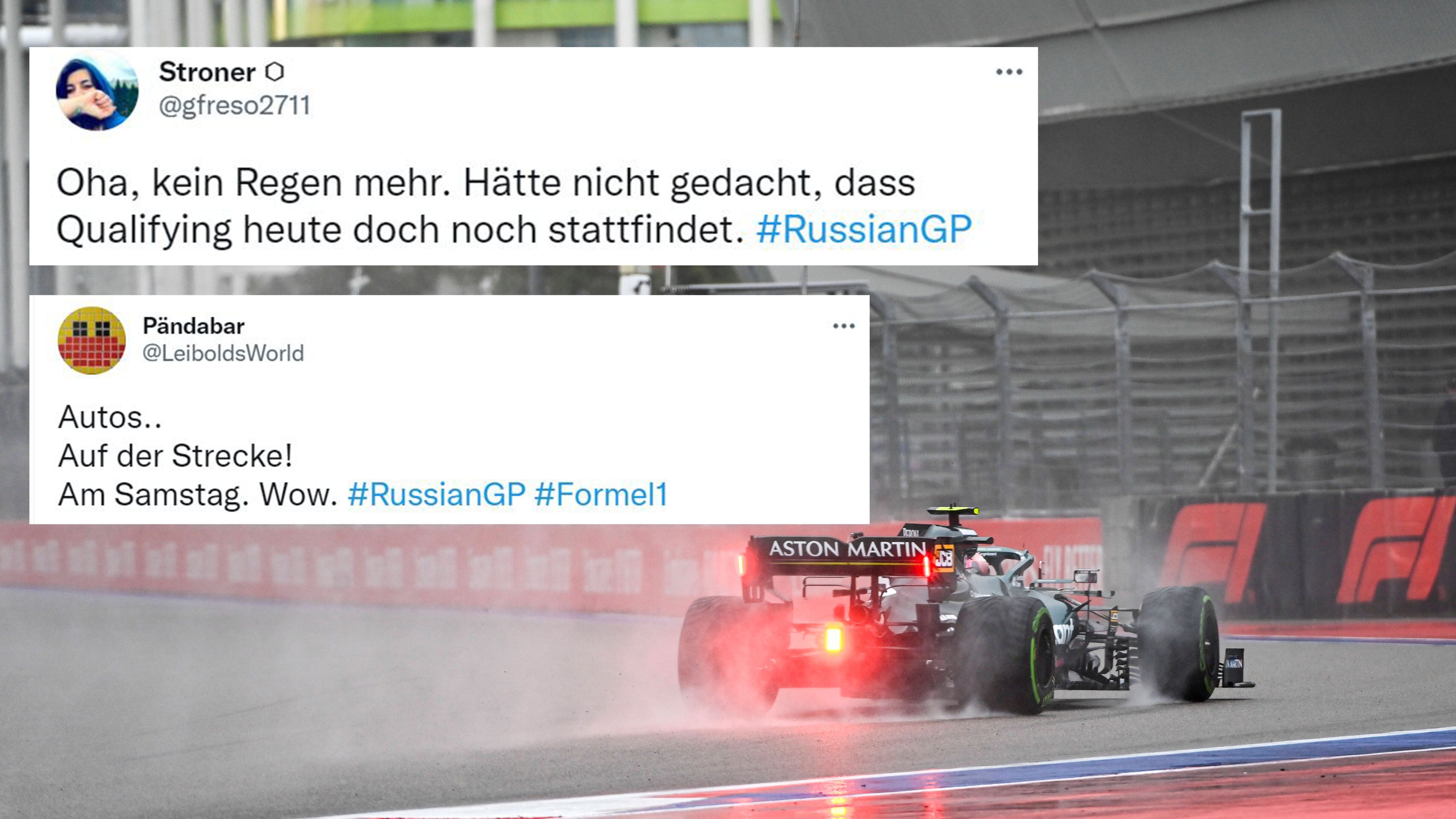 
                <strong>Qualifying startet tatsächlich pünktlich</strong><br>
                Doch tatsächlich ließ der Regen eine halbe Stunde vor dem Start nach. Die Strecke wurde trockener und trockener. Es konnte ohne Probleme gefahren werden. 
              