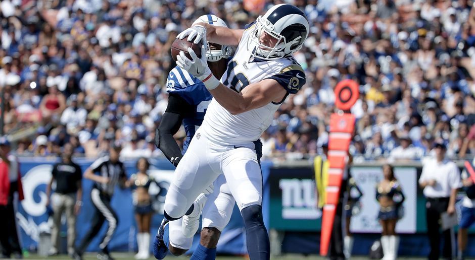 
                <strong>Cooper Kupp (Receiver, Los Angeles Rams)</strong><br>
                Cooper Kupp: Der Rookie-Receiver der Los Angeles Rams ist in der NFL angekommen. Mit Jared Goff hat er einen der derzeit stärksten Quarterbacks im Team. Gemeinsam werden sie noch so mancher Defense Sorgen bereiten. 
              