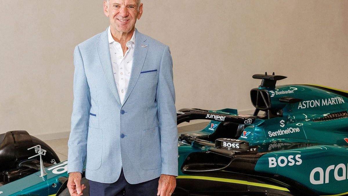 Adrian Newey nimmt heute seine Arbeit bei Aston Martin auf