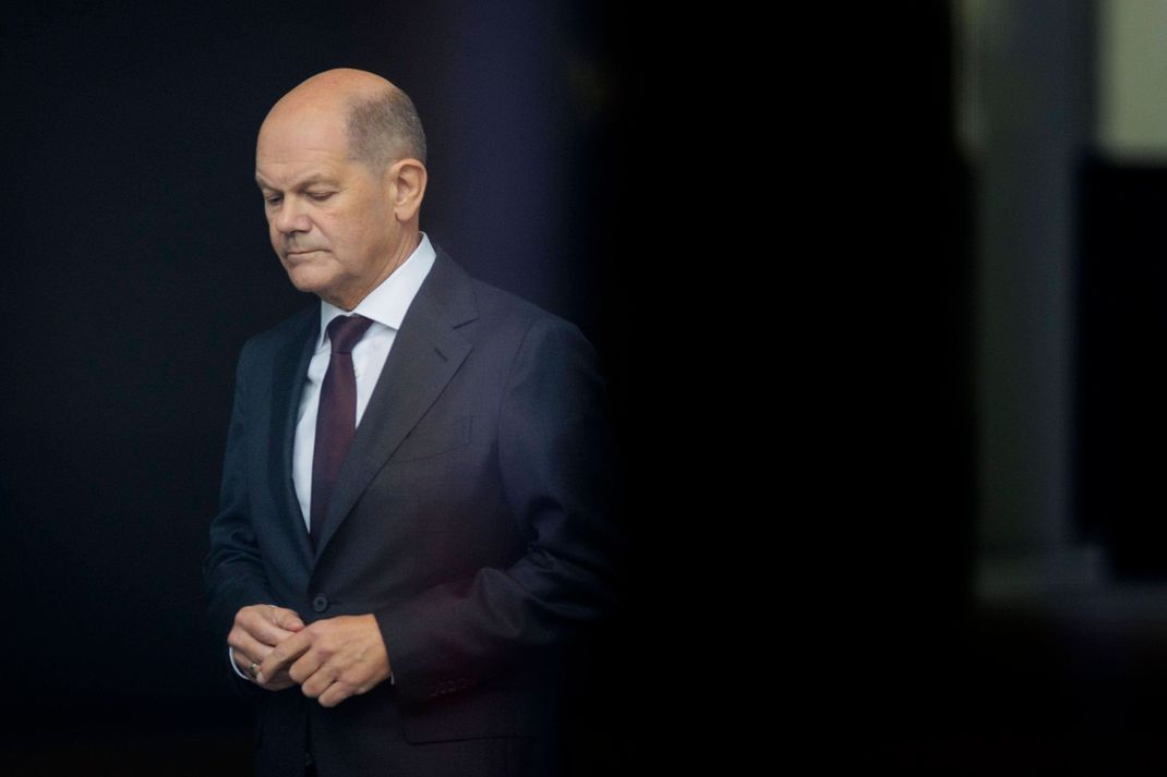 Bundeskanzler Olaf Scholz wird am Abend bei einer Gedenkveranstaltung in Hamburg erwartet.