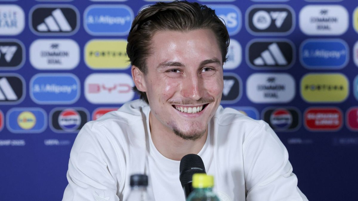 Gut gelaunt vor dem EM-Start: Rocco Reitz