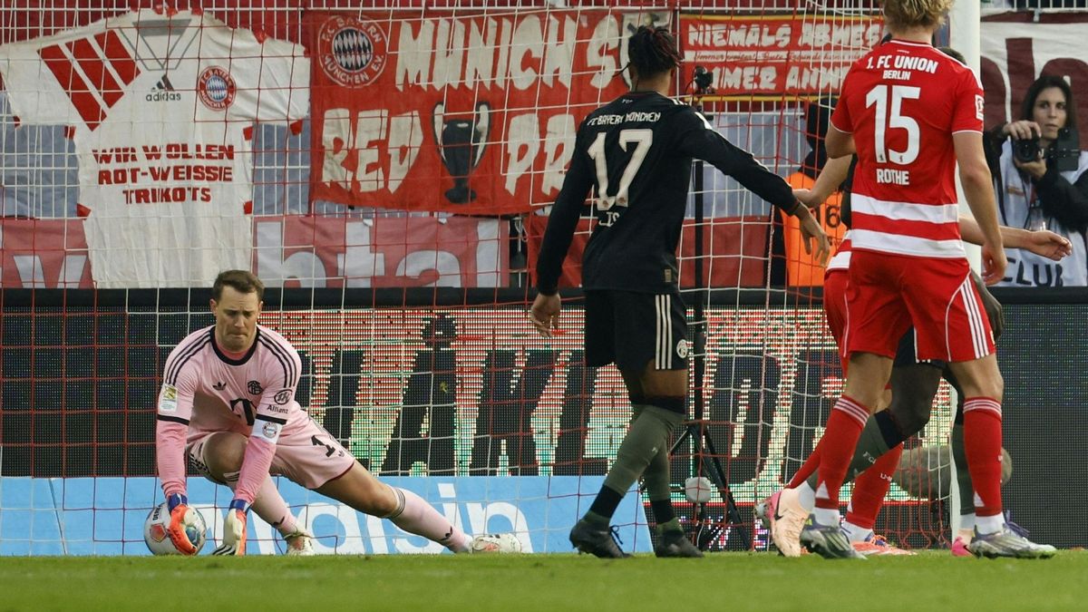 Neuer sieht beim Gegentor unglücklich aus