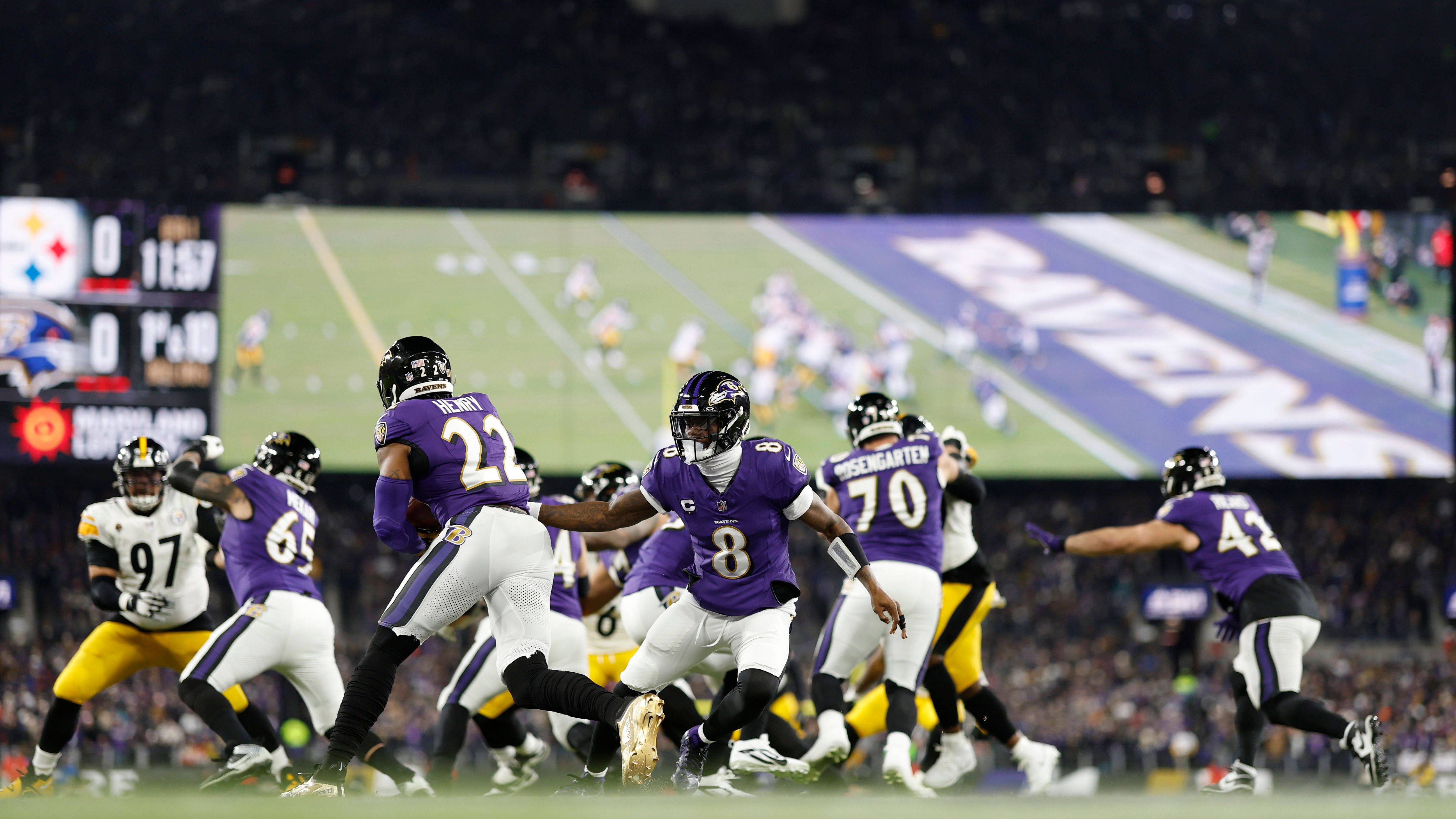 <strong>Platz 25: Baltimore Ravens</strong><br>TV-Haushalte: 1,130 Millionen<br>Markt: Baltimore