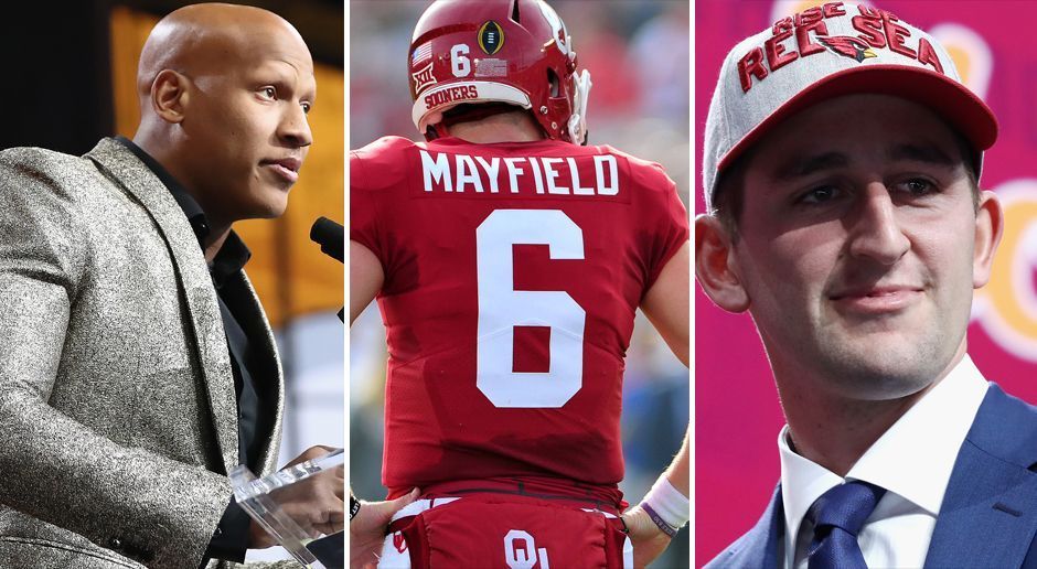 
                <strong>NFL Draft 2018: Gewinner und Verlierer der ersten Runde </strong><br>
                Die erste Draft-Runde 2018 ist vorbei. Sie war spannend, überraschend, emotional, spektakulär. Und es gab wie immer viele Gewinner und Verlierer. ran.de hat einige gesammelt.
              