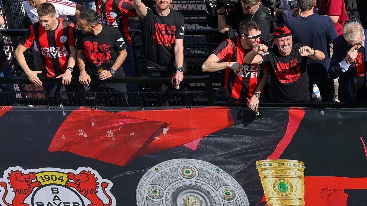 Leverkusen feierte (sich) am Sonntag