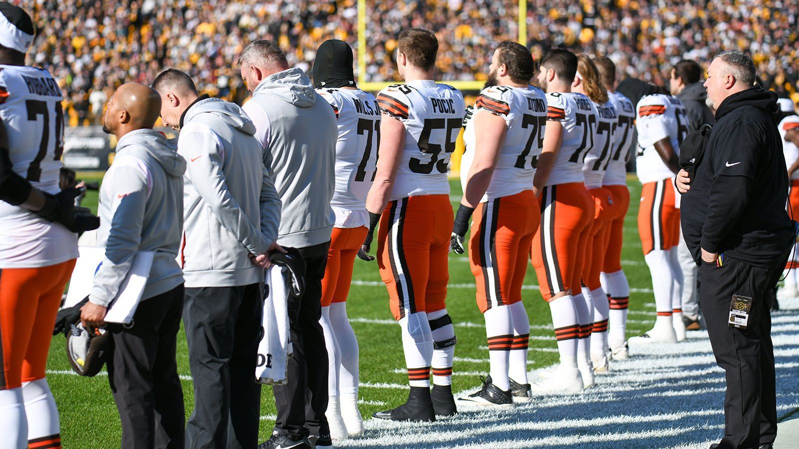 
                <strong>Platz 26: Cleveland Browns</strong><br>
                Gegnerbilanz im Jahr 2022: 131-154-2prozentualer Anteil der Siege der Gegner: 
              
