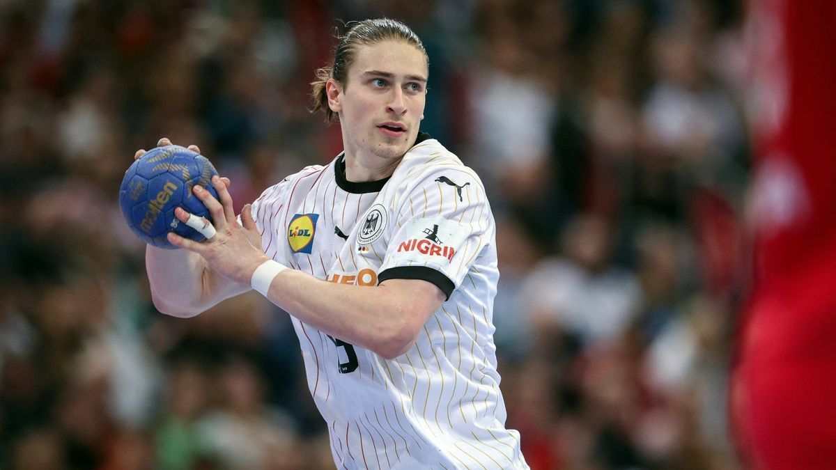 Juri Knorr ist seit 2020 Handball-Nationalspieler