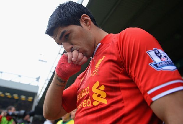 
                <strong>Rechter Angriff: Luis Suarez (27, Uruguay, FC Liverpool)</strong><br>
                An seinen 31 Saisontreffern und 21 Torvorlagen führt natürlich kein Weg vorbei. Trotz einiger Eskapaden stimmen starke 73 Prozent der Fans für Luis Suarez. Gegen Liverpools Knipser haben Wayne Rooney von ManUnited und Sergio Agüero von City mit je acht Prozent keine Chance.
              
