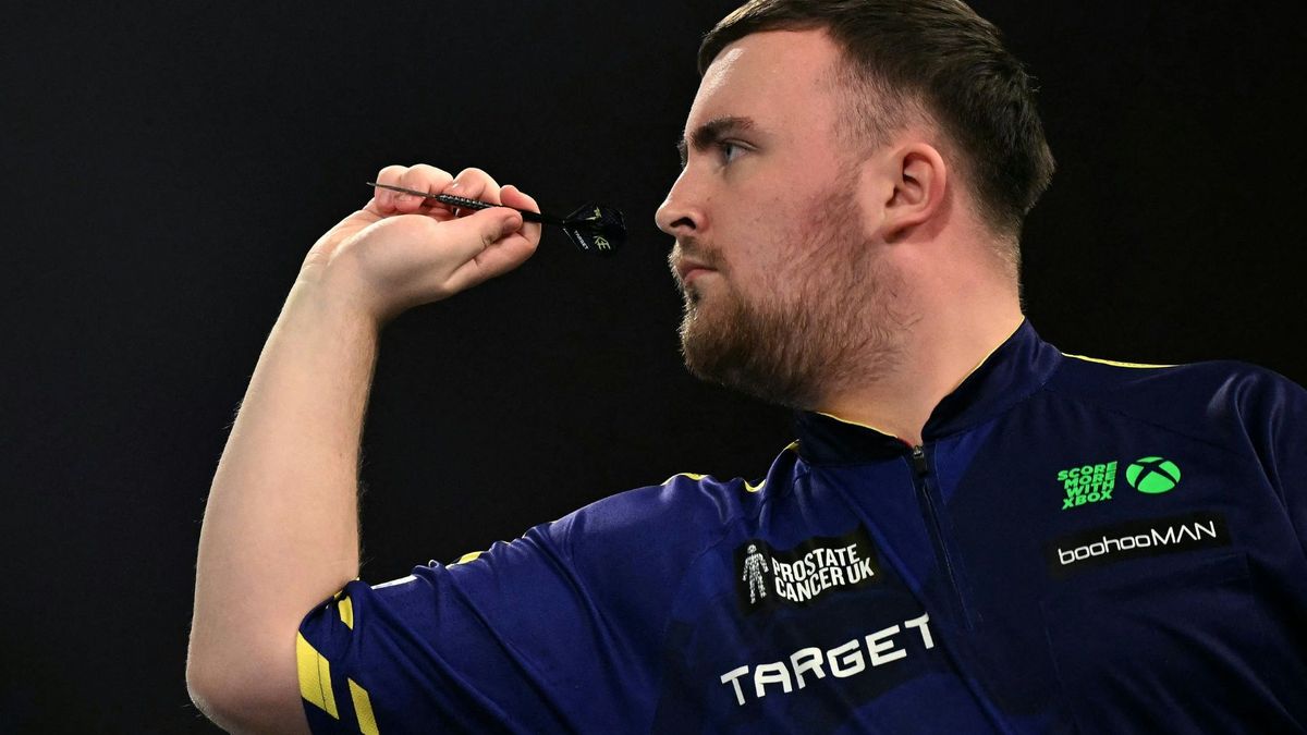 Der neue Topstar im Darts: Luke Littler