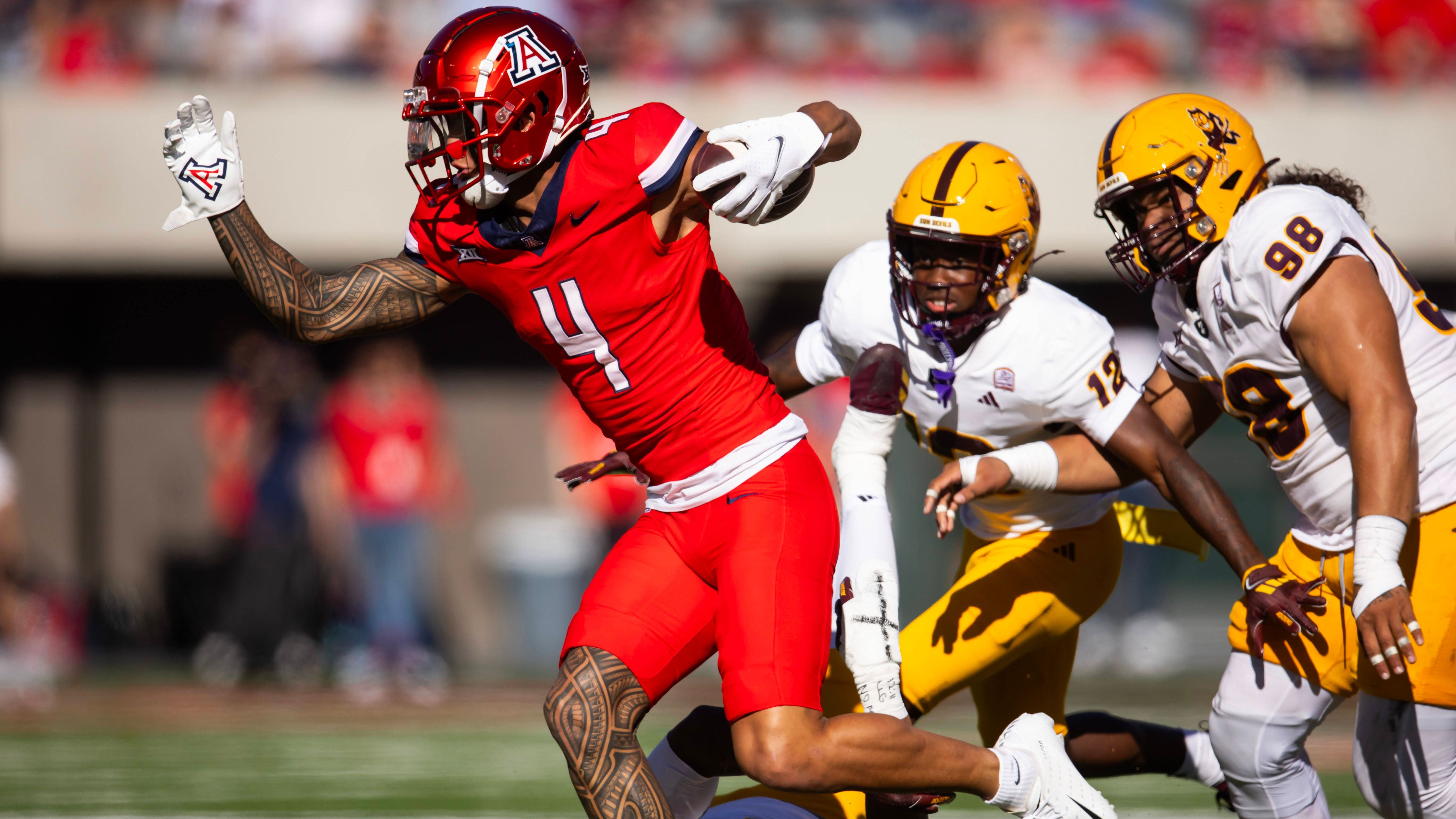 <strong>8. Pick: Tetairoa McMillan (Wide Receiver)</strong><br>Carolina Panthers<br>- Vertrag unterschrieben: <strong>ja</strong><br>- Signing Bonus: 16,95 Millionen Dollar<br>- Gesamtgehalt: 27,93 Millionen Dollar