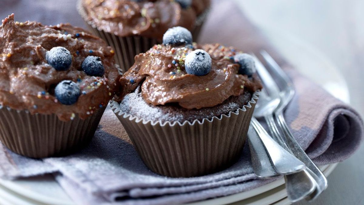 Enie backt: Rezept-Bild Schokoladencupcakes	