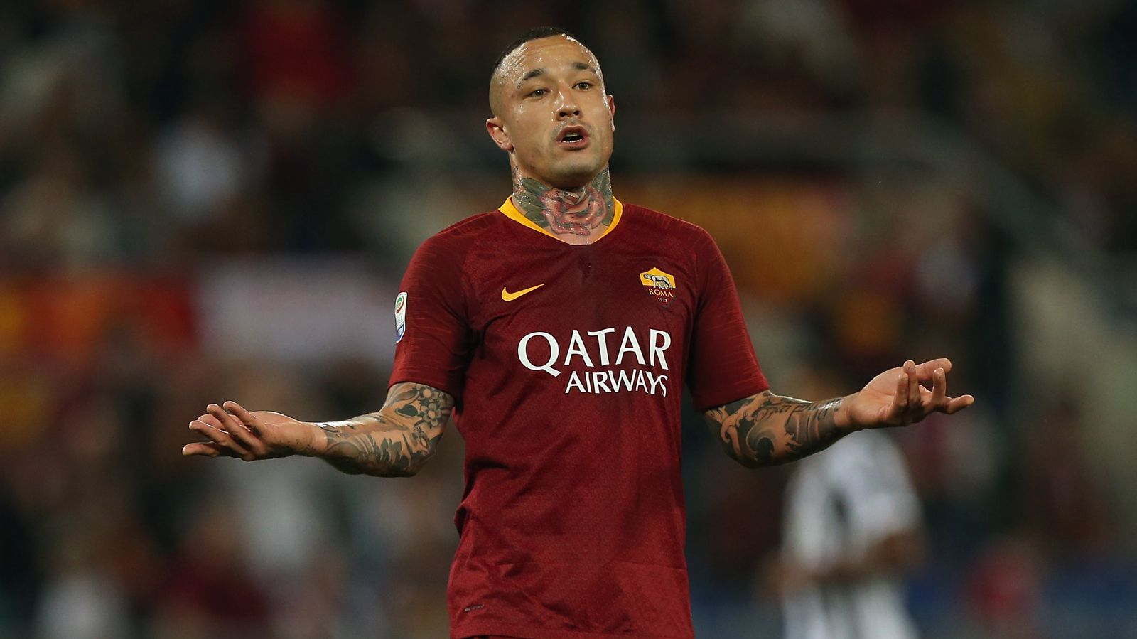 
                <strong>Platz 5 - Radja Nainggolan</strong><br>
                &#x2022; <strong>Wechsel zu: </strong>Inter Mailand<br>&#x2022; <strong>Vorheriger Verein: </strong>AS Rom<br>&#x2022; <strong>Alter zum Zeitpunkt des Wechsels: </strong>30 Jahre (Juni 2018)<br>&#x2022; <strong>Ablösesumme: </strong>38 Millionen Euro<br>
              