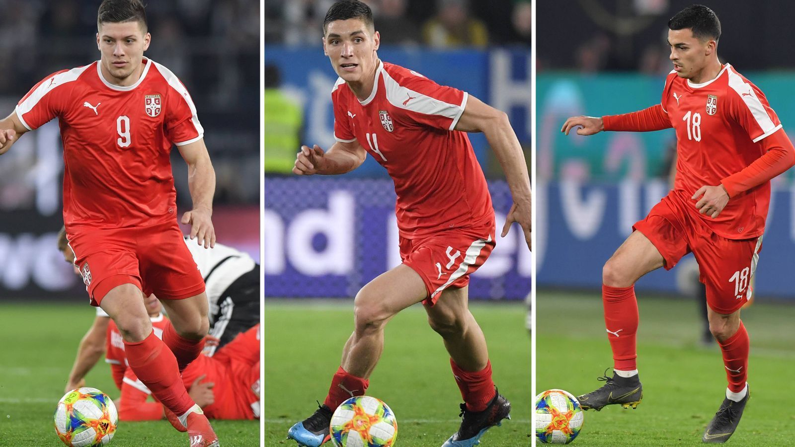 
                <strong>U21-EM 2019: Serbiens "Players to watch" für das DFB-Team</strong><br>
                Nach Dänemark ist vor Serbien. Am Donnerstag will die deutsche U21-Auswahl bei der EM in Italien und San Marino gegen die "Orlici" - also die kleinen Adler - den nächsten Schritt ins Halbfinale beim Turnier machen (ab 21 Uhr im Liveticker und nach dem Spiel als Highlight-Video auf ran.de). Die Serben haben zwar ihr erstes Spiel gegen Österreich überraschend verloren, aber einige hochtalentierte Spieler im Kader. ran.de zeigt, auf wen Stefan Kuntz und Co. besonders achten sollten.
              