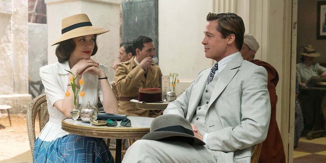 Max Vatan (Brad Pitt) trifft während des Zweiten Weltkriegs auf die Widerstandskämpferin Marianne Beausejour.
