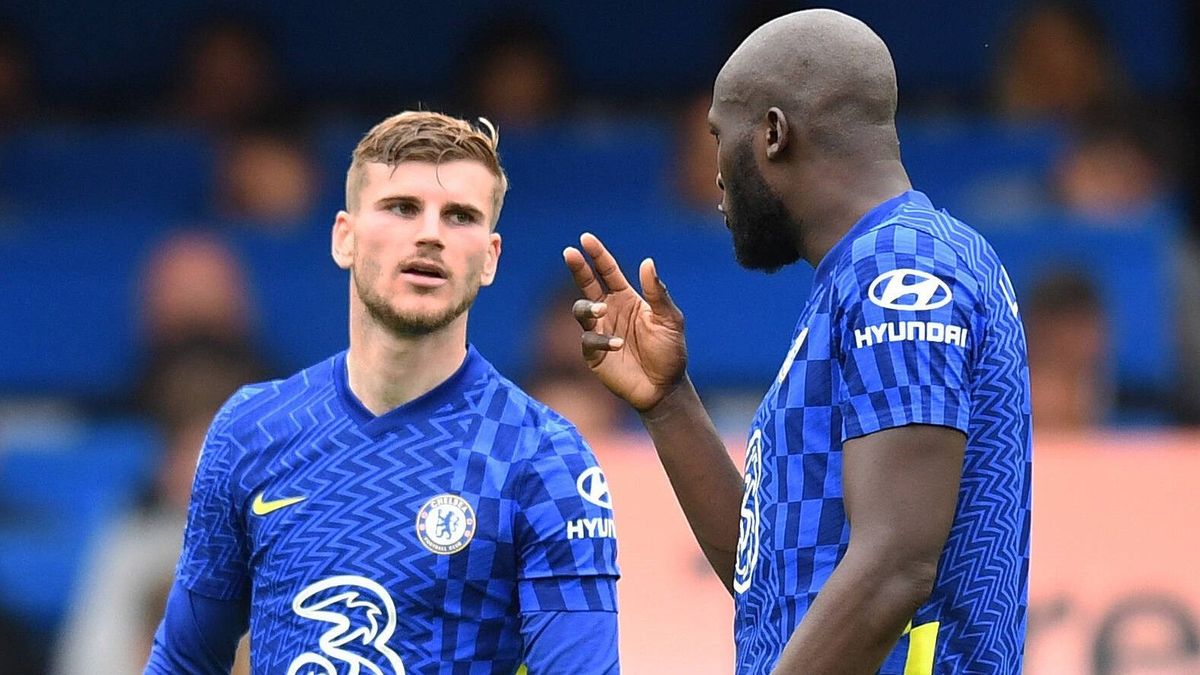 Timo Werner und Romelu Lukaku
