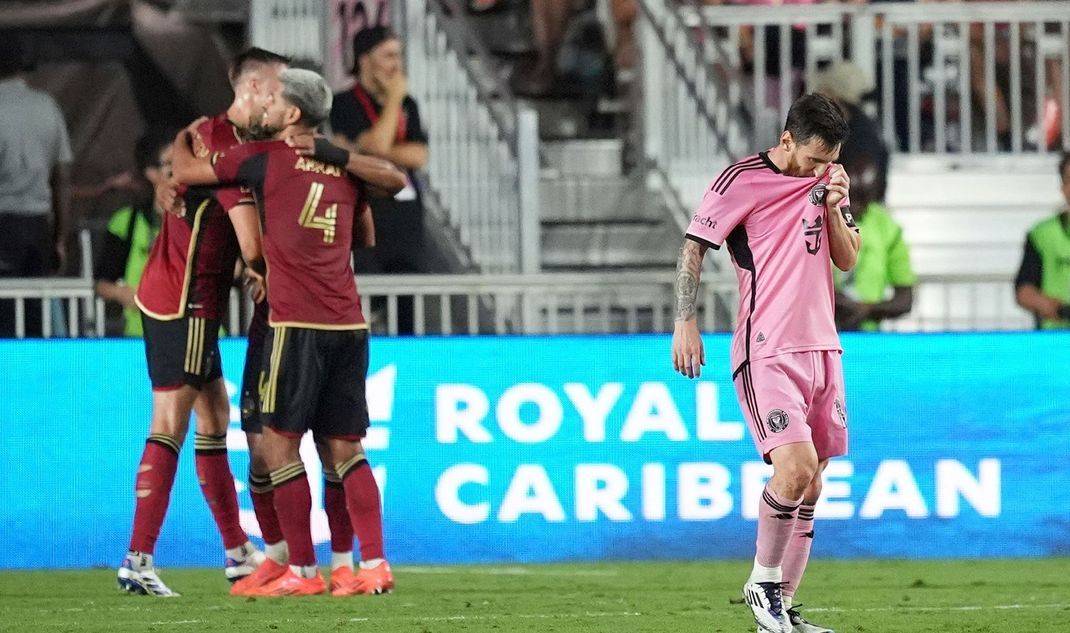 Bitteres Aus für Lionel Messi und sein Team Inter Miami.