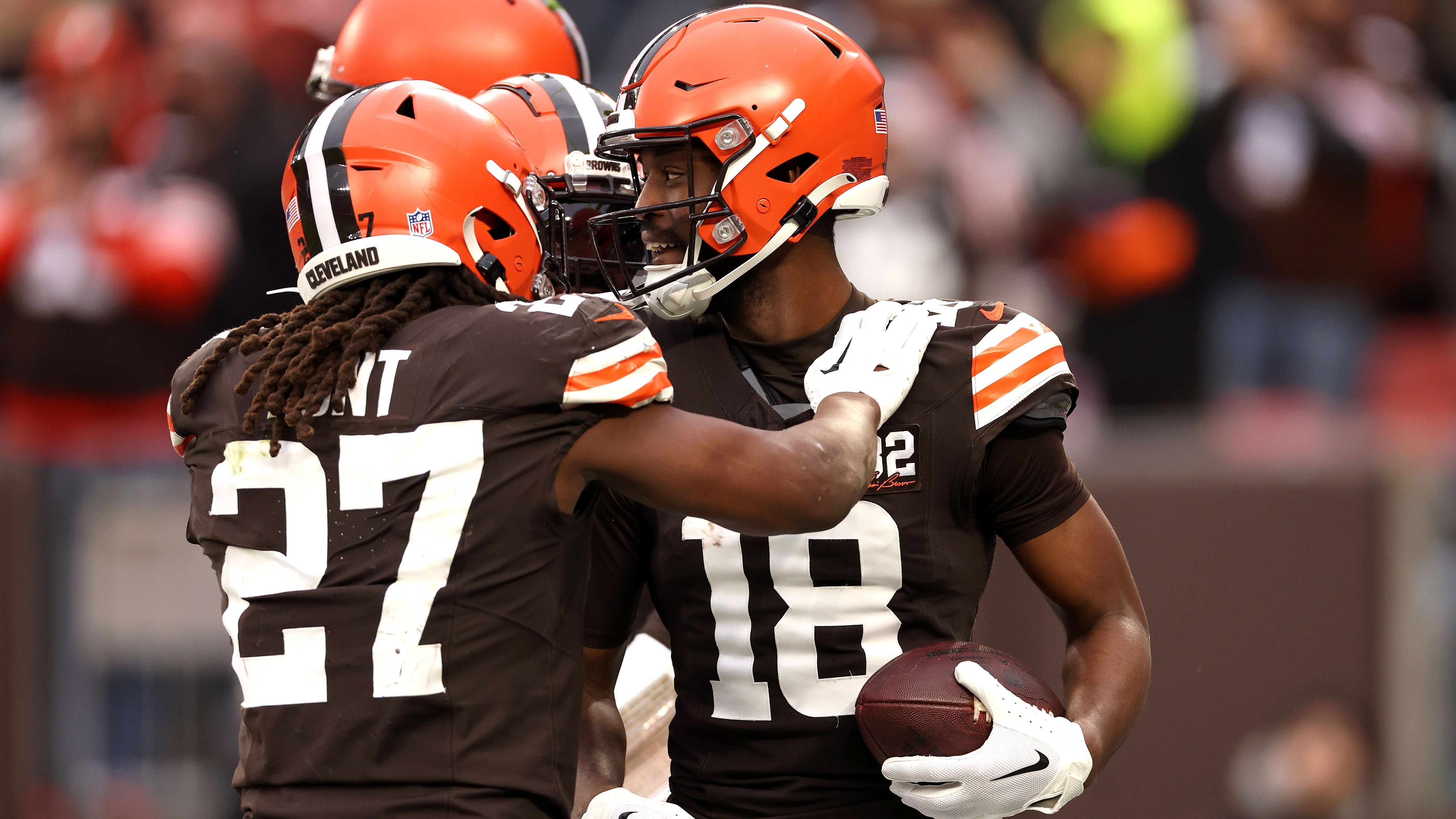 <strong>Platz 24 (geteilt):  Cleveland Browns</strong><br>Erfolgsquote: 16 Prozent<br>Touchdowns insgesamt: 39