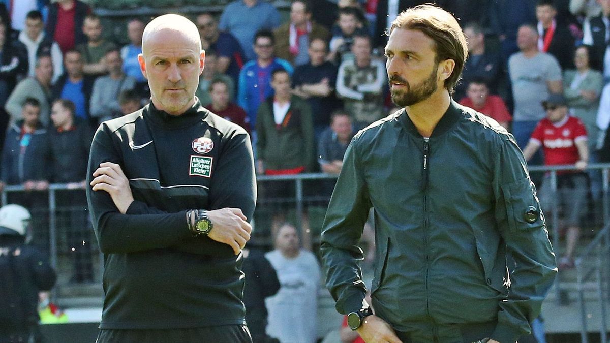 Musste beim FCK gehen: Marco Antwerpen (li.)