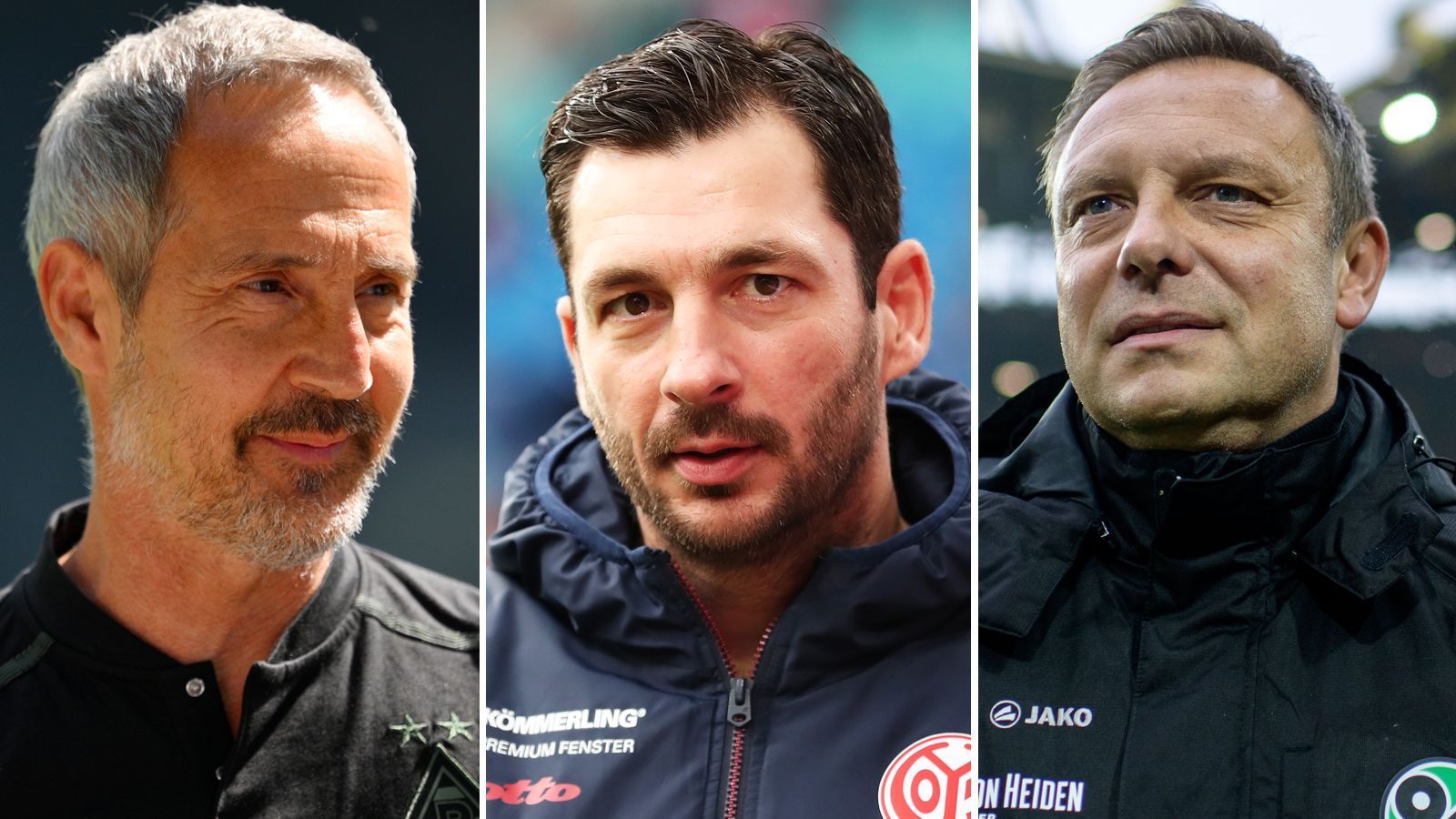 
                <strong>Hertha BSC: Trainerkandidaten</strong><br>
                Nachdem sich die Gladbacher nun von Adi Hütter getrennt haben, werden die Stimmen laut, ob der Österreicher zur kommenden Saison bei der Hertha anheuern könnte. Schließlich waren Hütter und Bobic zusammen bei Eintracht Frankfurt erfolgreich, ehe die beiden ihre eigenen Wege gingen. Nun könnten sich laut "Bild" diese in der Haupstadt wieder kreuzen. Vor wenigen Wochen brachte der "Kicker" bereits Sandro Schwarz als potenziellen Kandidaten ins Spiel. Der ehemaliger Mainz-Coach ist zurzeit noch bei Spartak Moskau unter Vertrag, liebäugelt wohl aber selbst mit einer Bundesliga-Rückkehr. Auch Breitenreiter wird von der "Bild" mit Hertha in Verbindung gebracht.
              