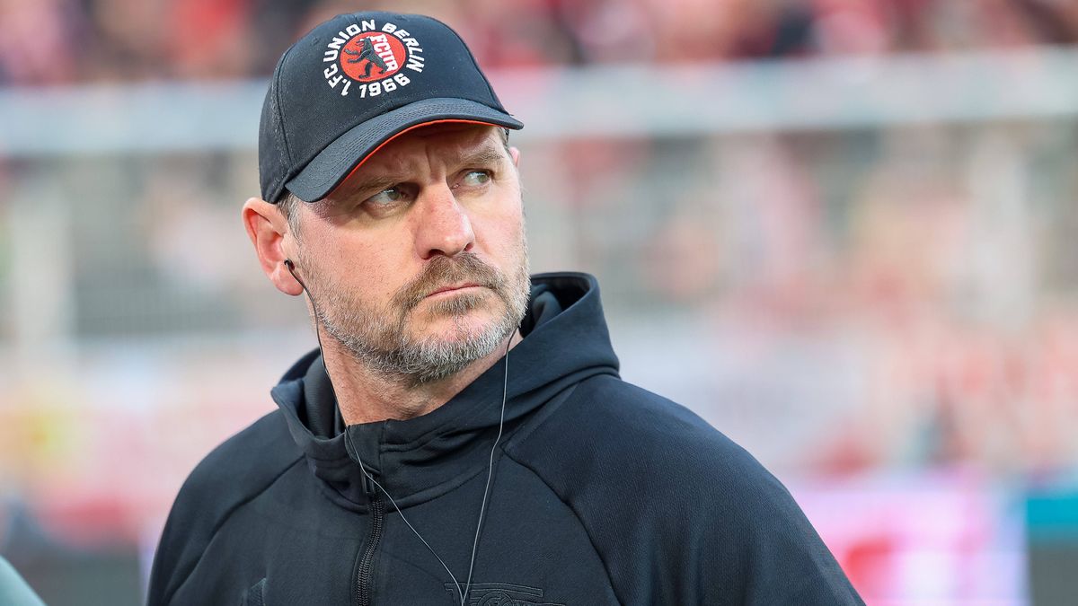 Steffen Baumgart (1. FC Union Berlin, Cheftrainer) beim Interveiw vor dem Spiel, GER, 1. FC Union Berlin vs. FC Bayern Muenchen, Fussball, Bundesliga, 10. Spieltag, Saison 2025 2026, 08.11.2025, DF...