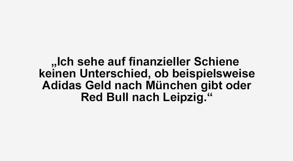 
                <strong>Holger Fach</strong><br>
                Im Interview mit der "Bild" stellt Holger Fach einen interessanten Vergleich an. Die Kritik am damaligen Aufsteiger RB Leipzig konnte der ehemalige Trainer nicht nachvollziehen und stellte das RB-Konzept auf eine Stufe mit dem FC Bayern München.
              