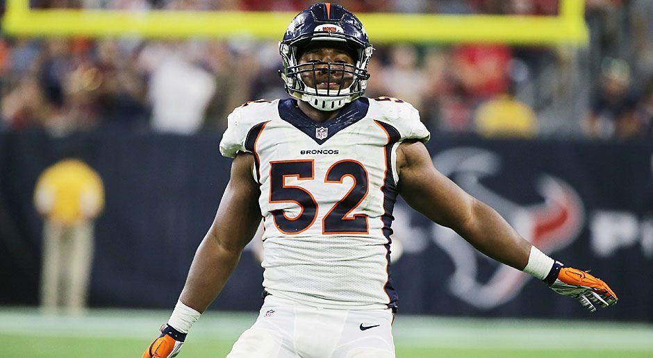 
                <strong>Corey Nelson</strong><br>
                Corey Nelson: Der Texaner geht in seine vierte Saison bei den Broncos. Bislang hat er noch kein Spiel der Regular Season verpasst, allerdings erkämpfte er sich erst zum Ende der vergangenen Saison einen Platz in der Startformation. In Week 15 gelangen ihm beim 3:16 gegen die New England Patriots 13 Tackles, insgesamt rang er 67 Gegner zu Boden. Damit hat er beste Chancen auf eine weitere Saison in Denver.
              