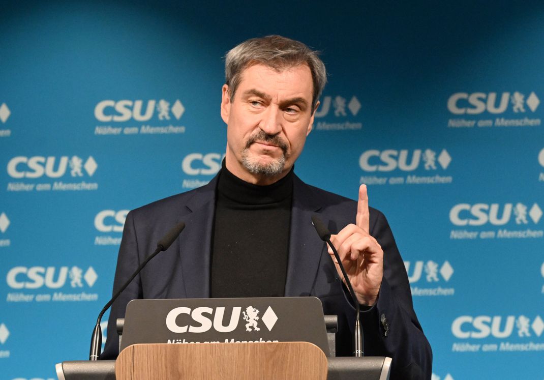 Markus Söder betonte, die CSU sei schon im "Wahlkampfmodus".