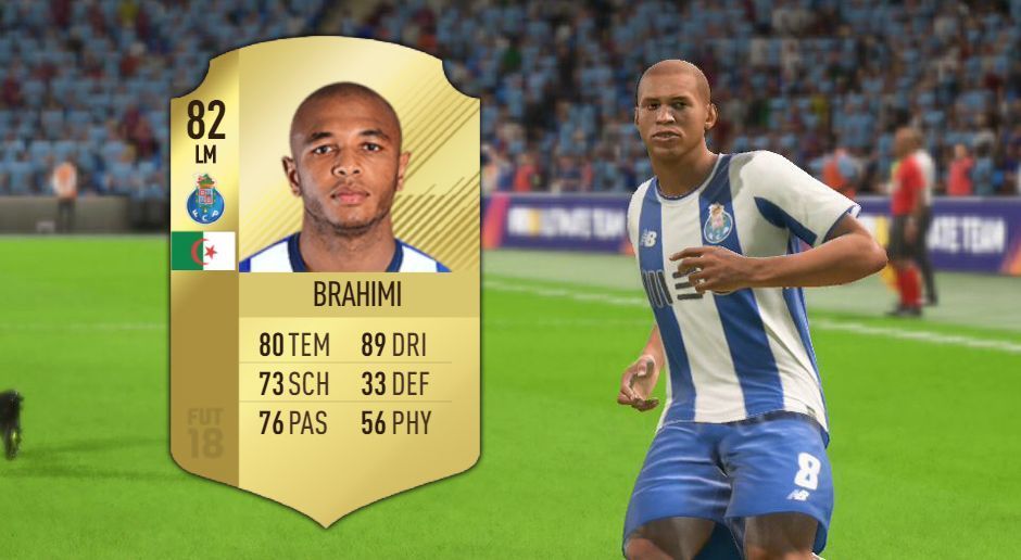 
                <strong>Platz 10: Yacine Brahimi</strong><br>
                Dribbelwert: 91
              