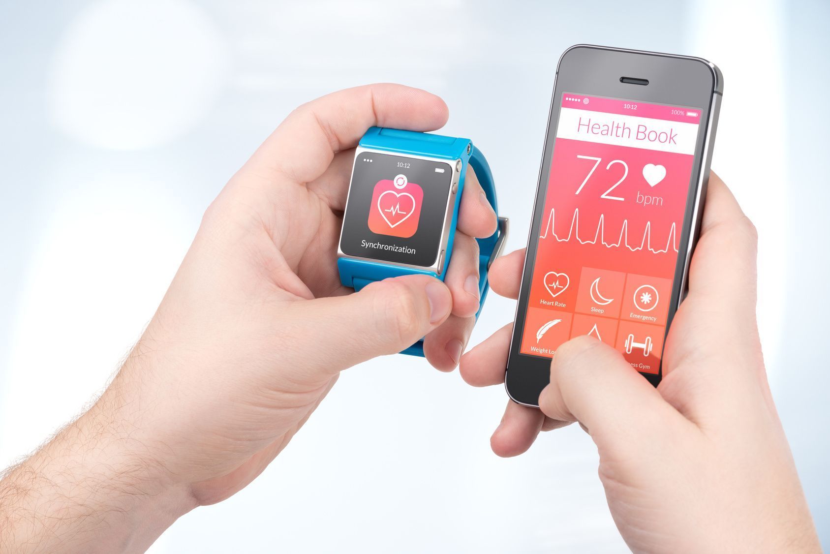 Ob mit Smartphone, Smartwatch oder direkt am Gerät: Die Messung der Herzfrequenz beim Cardio-Training ermöglicht Ihnen, die richtige Intensität zu ermitteln.