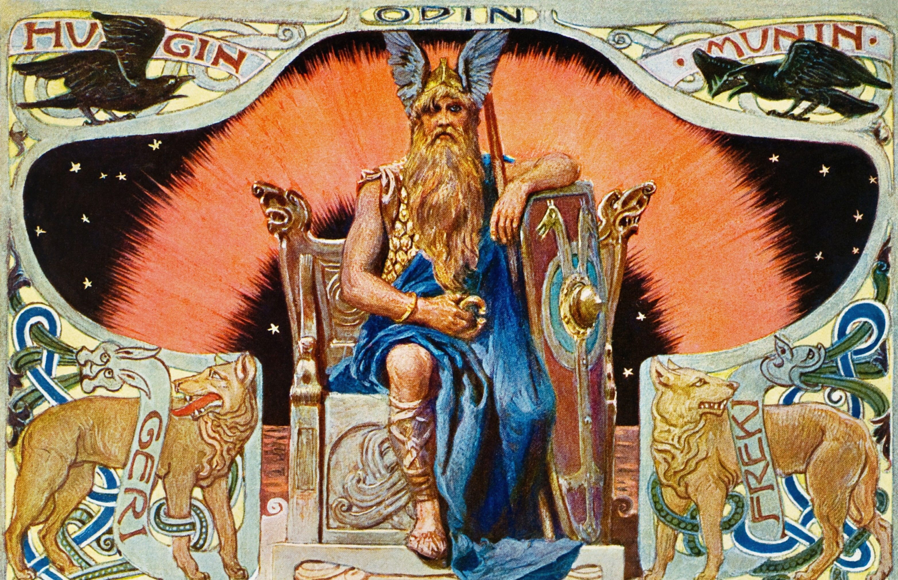 Thor, Odin Und Loki: Die Götter Der Nordischen Mythologie Und Ihr Stammbaum