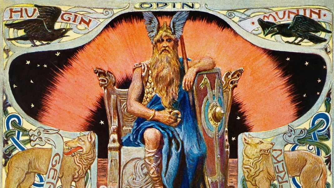 Odin ist das Oberhaupt der nordischen Götter.