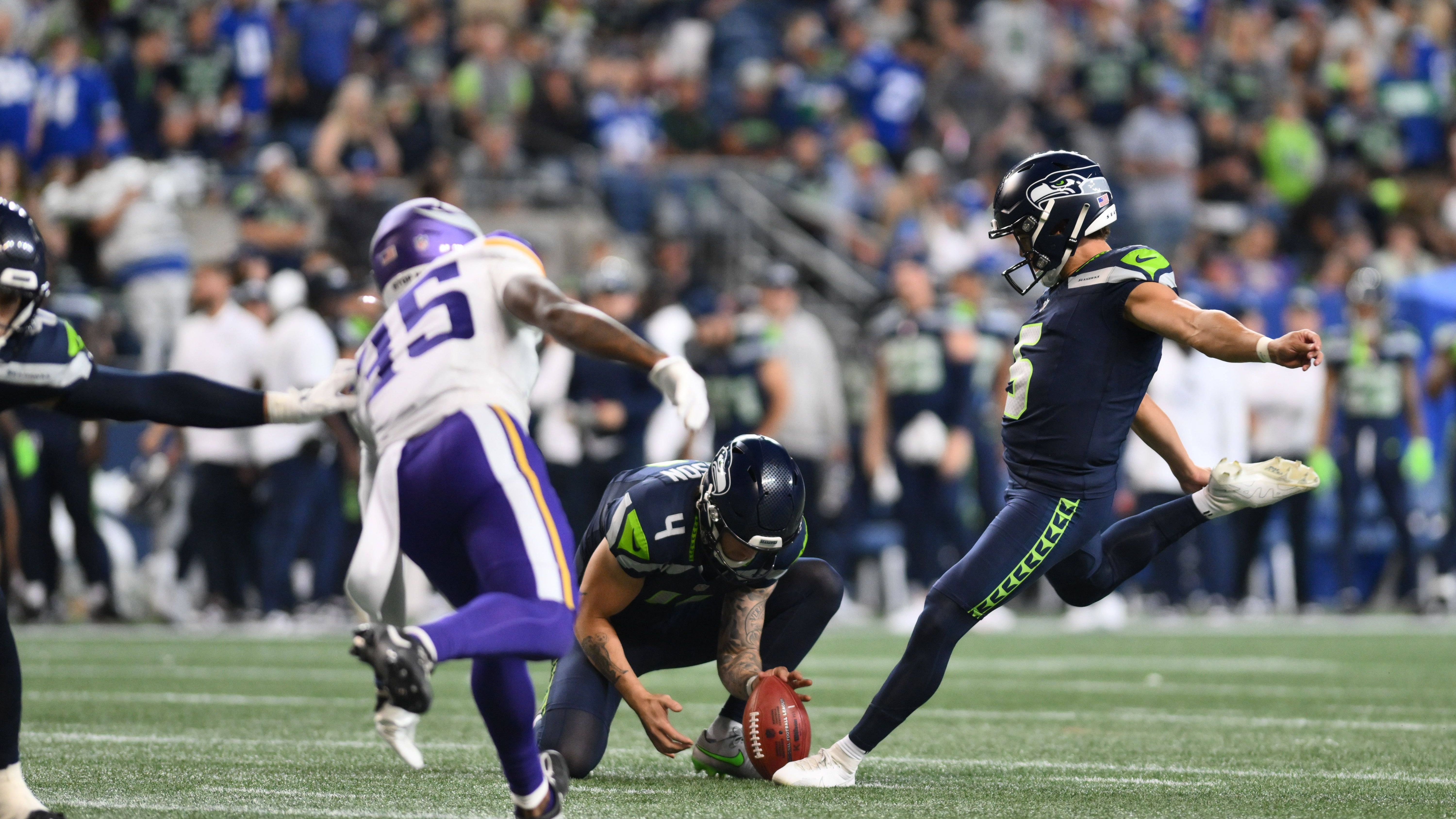 <strong>Seattle Seahawks</strong><br>Starting Kicker: Jason Myers