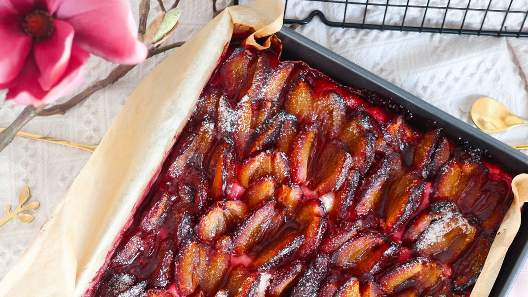 Zwetschgendatschi, gebacken von "Das große Backen"-Gewinnerin Monika Nagl