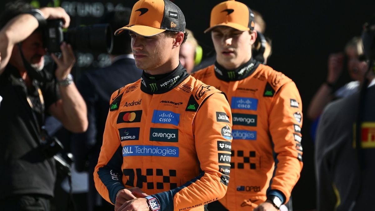 Lando Norris (l.) und Oscar Piastri