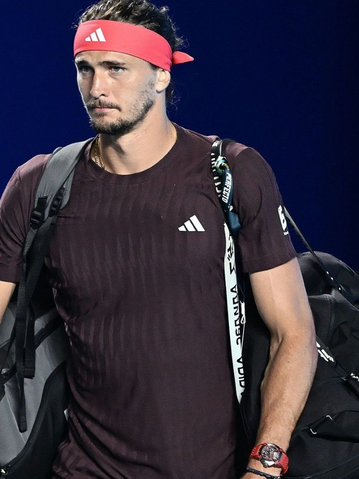 Alexander Zverev muss seine Tasche packen