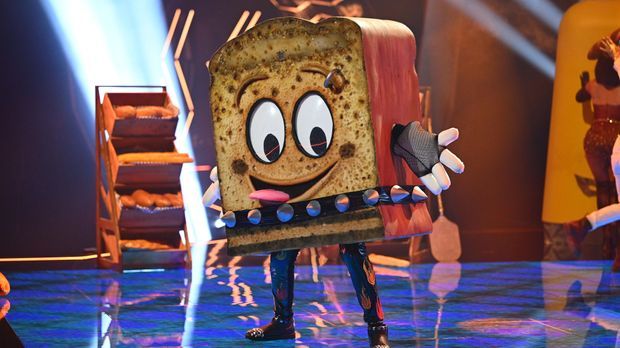 Der Toast im Halbfinale von "The Masked Singer" 2023.