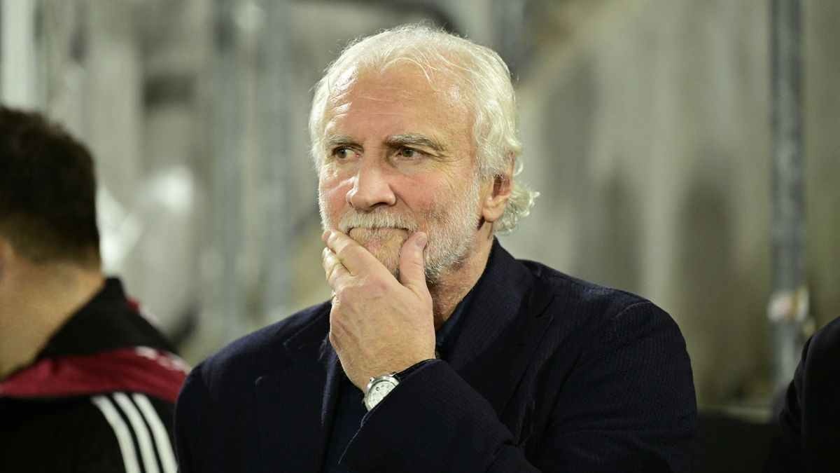 Nachdenklich: Rudi Völler