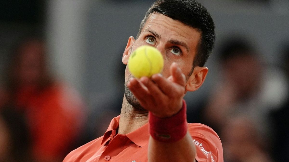 Voller Fokus auf die nächste Runde: Novak Djokovic
