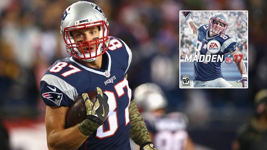 <strong>2017 - Rob Gronkowski </strong><br>Der Patriots-Star war auf dem Cover des Games abgebildet und verpasste gleich wegen einer Oberschenkelverletzung die ersten zwei Saisonspiele. Anschließend kämpfte sich Gronkowski zurück, zog sich aber in Woche 12 im Spiel gegen die New York Jets eine Verletzung am Rücken zu. Der Patriots-Star musste sich anschließend einer&nbsp;Bandscheiben-Operation unterziehen und fiel für den Rest der Saison aus.