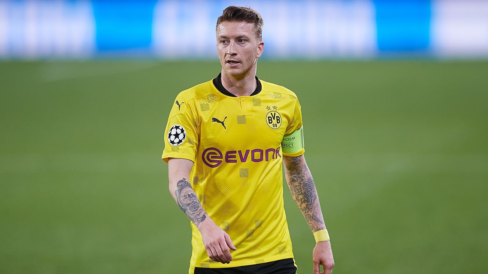 
                <strong>Marco Reus</strong><br>
                Macht gerade in der Anfangsphase einen frischen und motivierten Eindruck. Gut im Gegenpressing, hilft hinten aus, fordert die Bälle und spielt kluge Pässe. In der zweiten Hälfte taucht er etwas ab, offensiv ist er bis zu seinem Ausgleich kein Faktor, vor Ederson behält er die Ruhe und bringt Dortmund das ersehnte Auswärtstor. ran-Note: 2
              