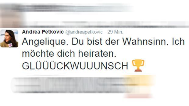 
                <strong>Andrea Petkovic Tweet</strong><br>
                
              