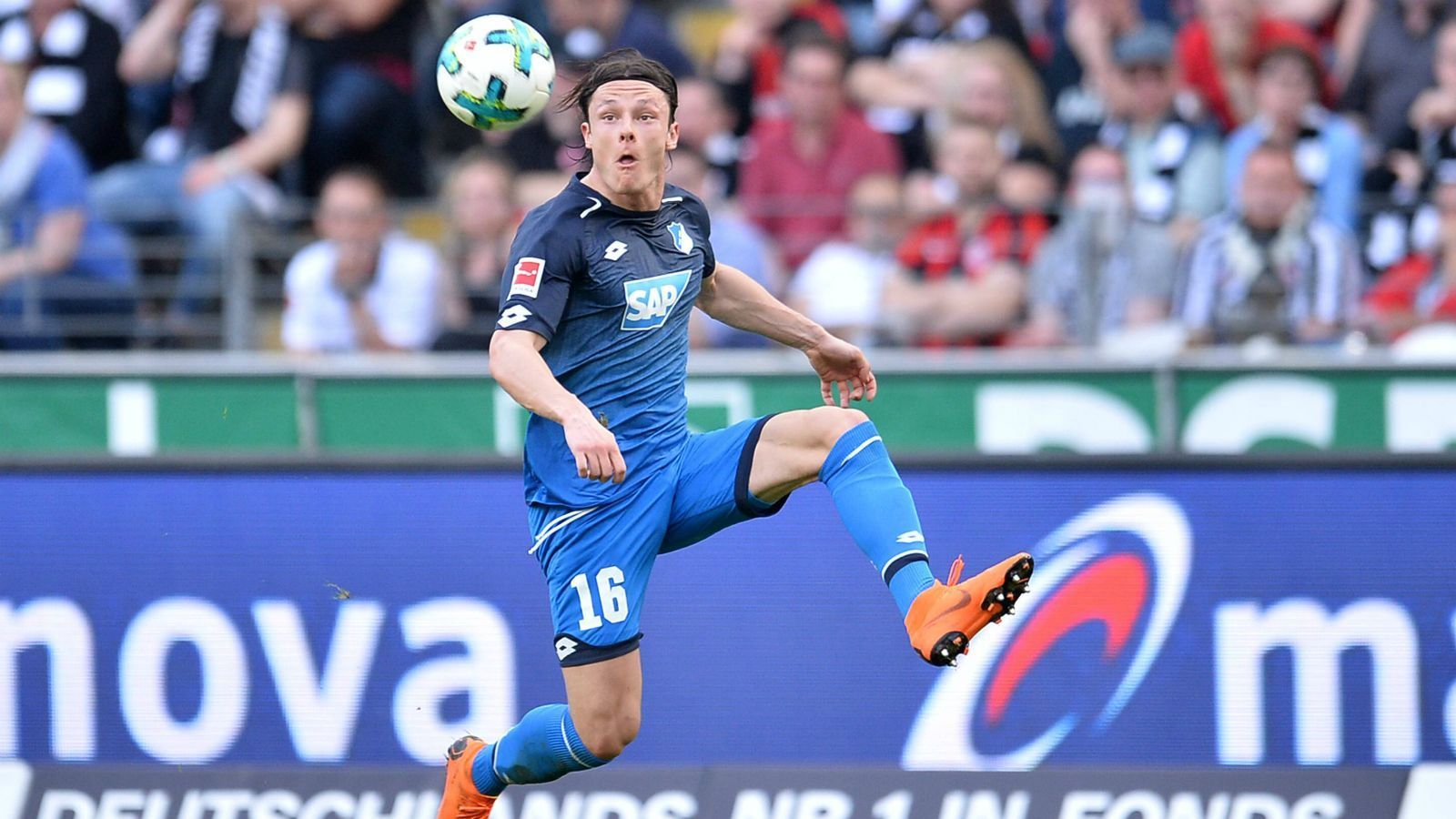 
                <strong>Platz 10: Nico Schulz (TSG Hoffenheim)</strong><br>
                34,83 km/h
              