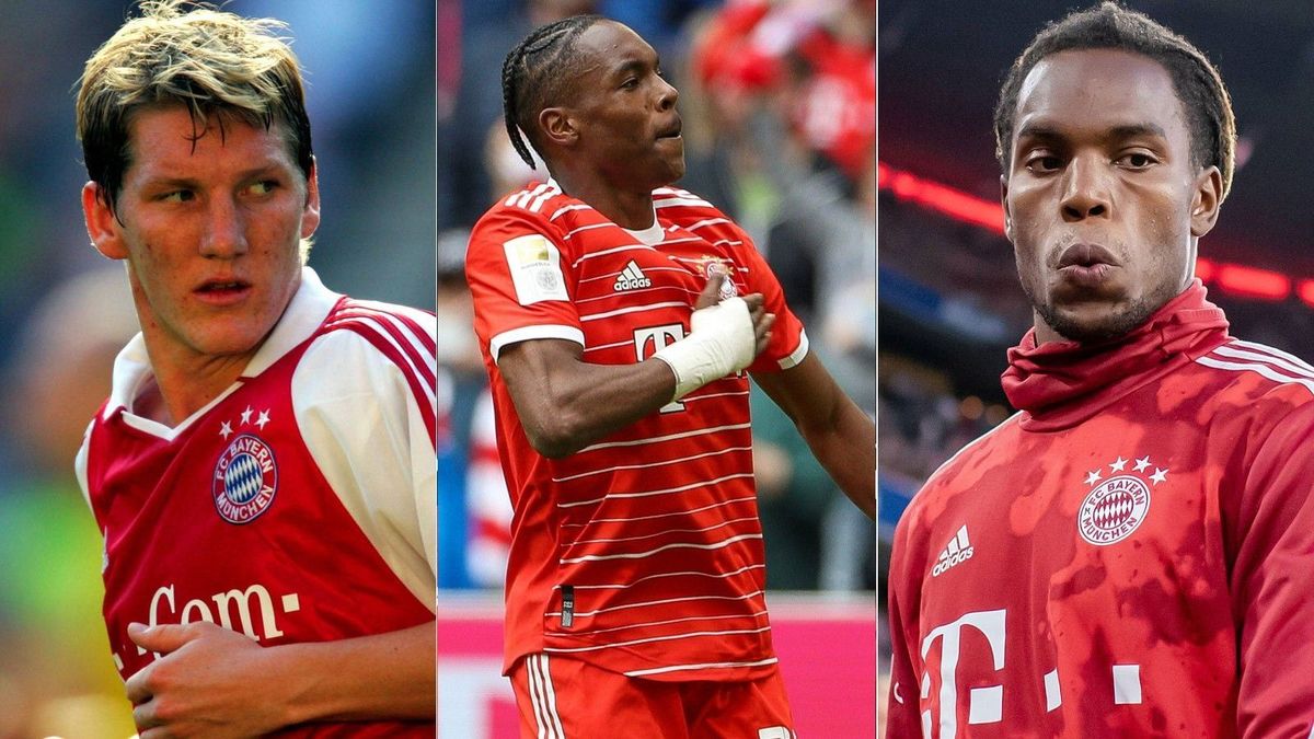 Bastian Schweinsteiger, Mathys Tel, Renato Sanches