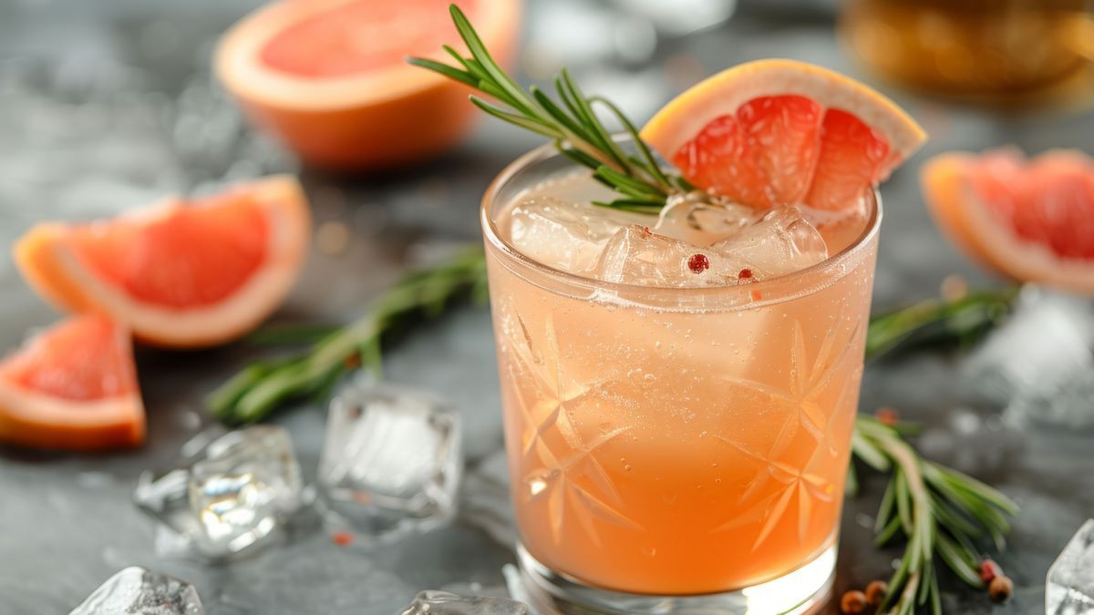 Grapefruit-Rosmarin-Saft