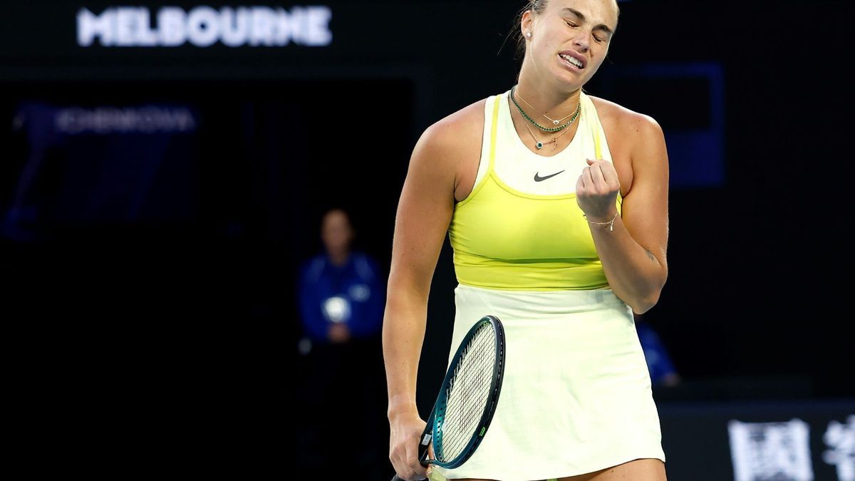 Aryna Sabalenka besteht eine echte Prüfung