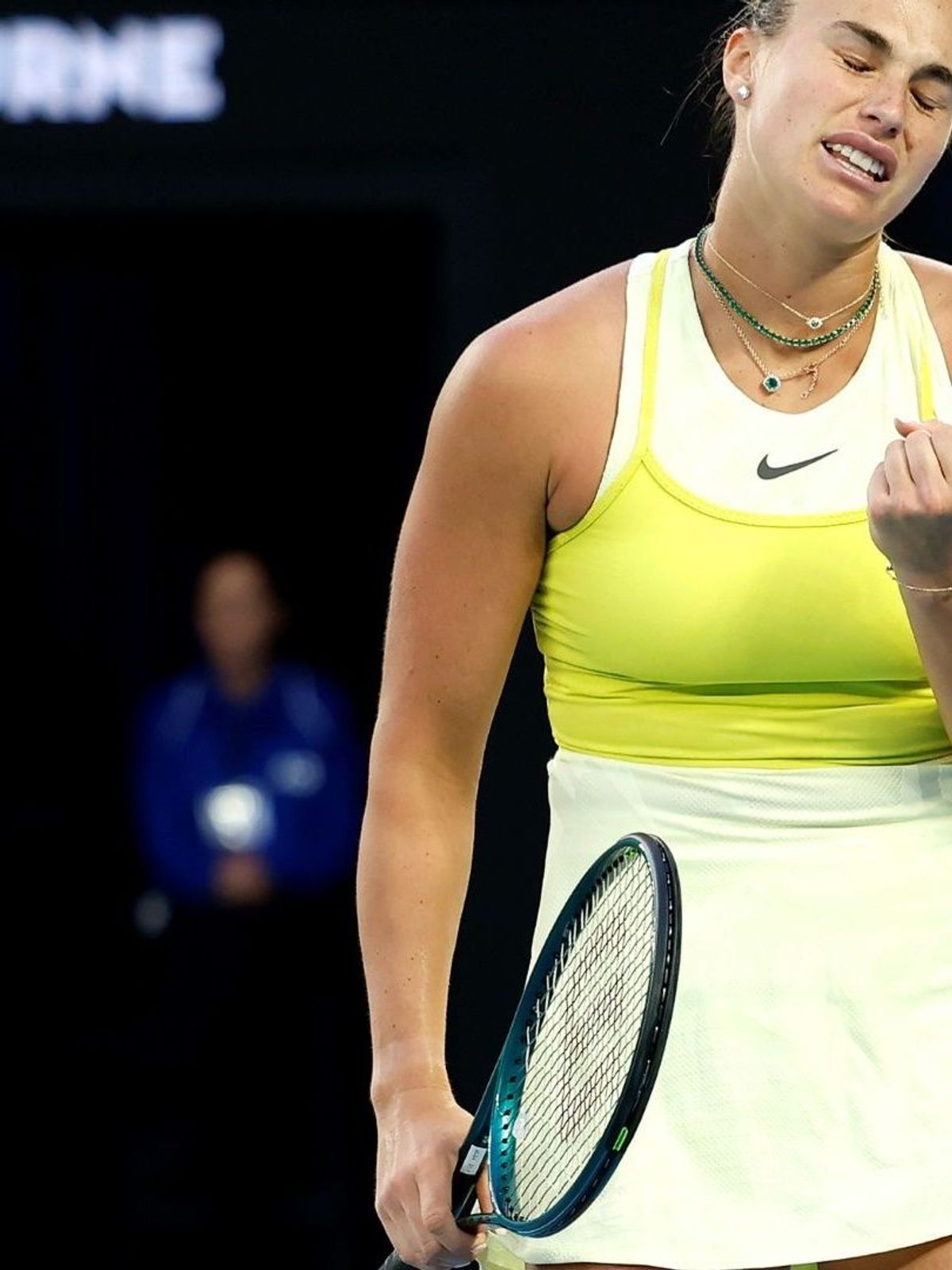 Aryna Sabalenka besteht eine echte Prüfung