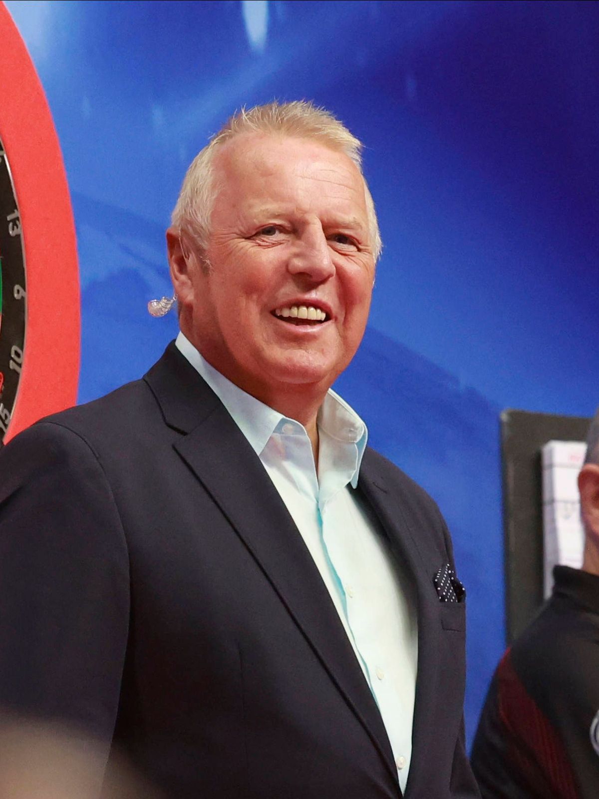 22 07 2025. World Matchplay Darts MC John McDonald during the Betfred World Matchplay Darts at Winter Gardens, Blackpool, United Kingdom on 22 July 2025. Blackpool Winter Gardens Scotland United Ki...